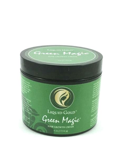 Cream infused with green magic for hair growth